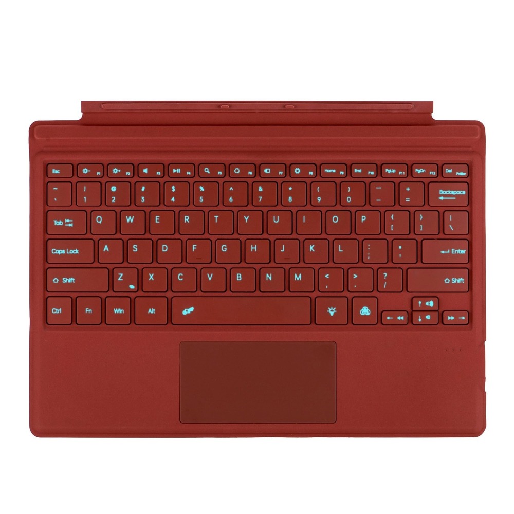 Zoof Wireless Bluetooth Keyboard for Surface Pro 7+ 7 6 5 4 3 Rose 12.3in